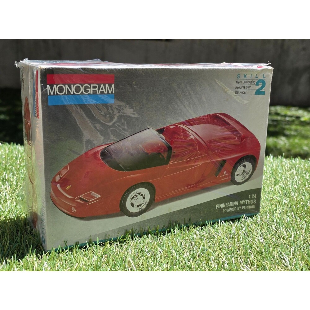 Monogram 2955 Pininfarina Mythos Powered By Ferrari Model Kit 1:24 Skill 2 New*